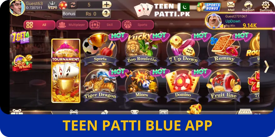3 Patti Blue