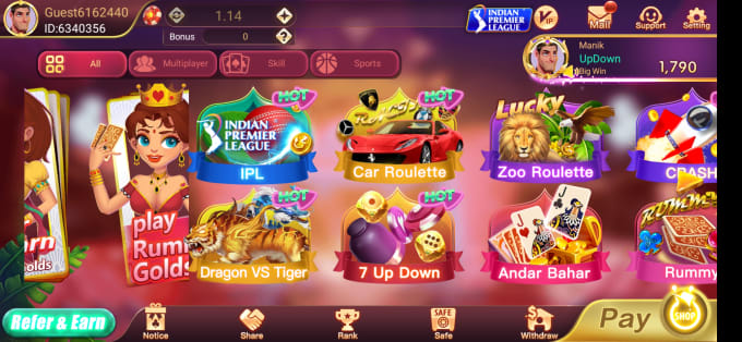 3 Patti Tiger Game