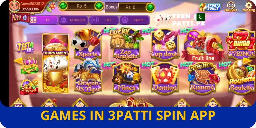 3 Patti Spin